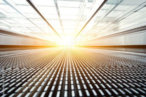 Photography passenger in the shanghai pudong airport.interior of the airport