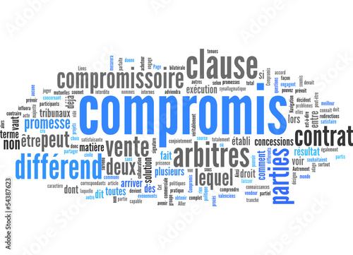 Compromis (consensus, conflit; tag cloud)