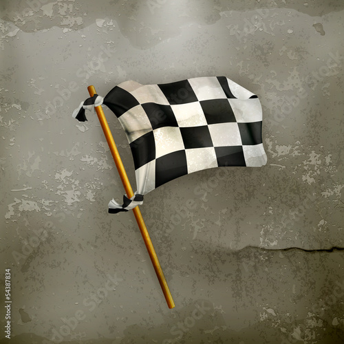 Checkered flag