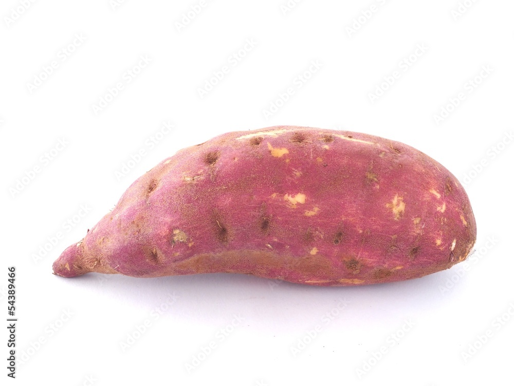Sweet potato isolated on white background Sweet potato isolated on white background