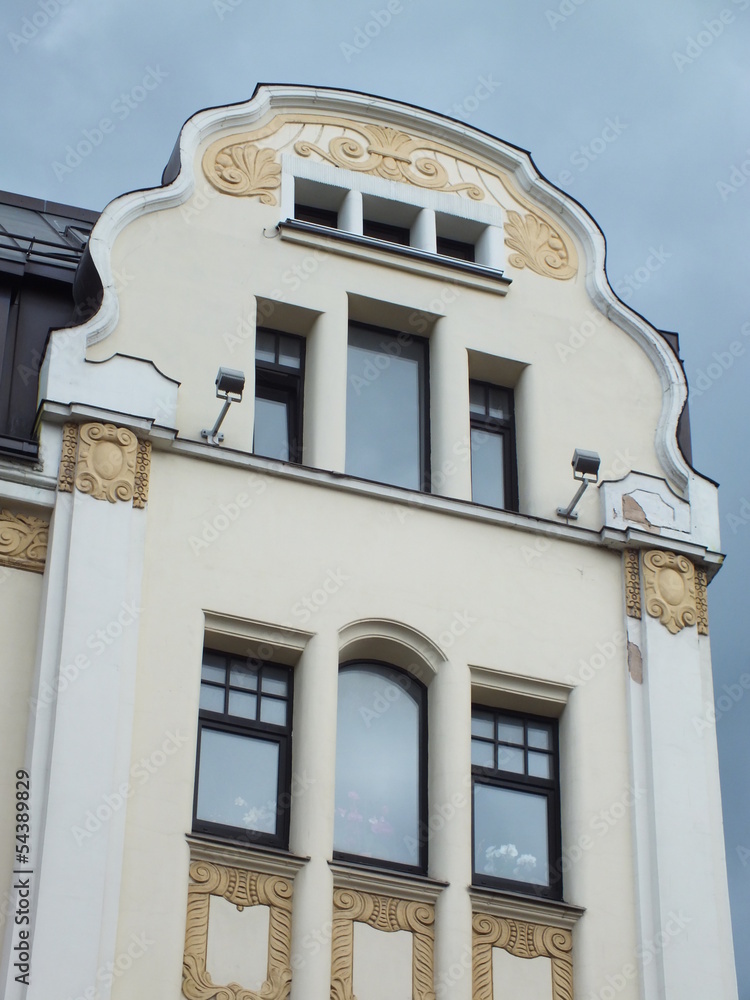 Art nouveau architecture (Riga, Latvia)