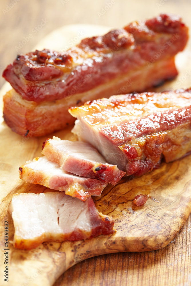 Baked caramel pork belly Baked caramel pork belly