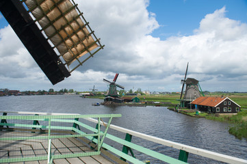Keuken achterwand Molens Molens van Zaanse Schans  © MartinW
