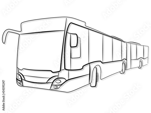 Bus fahren Tribal