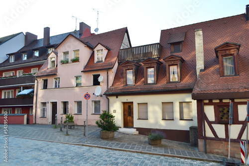 Street in center of Nuremberg