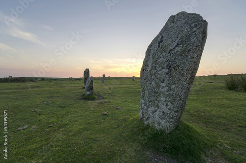 Standing Stones in Cornwall photo