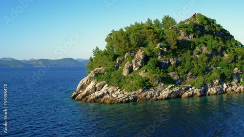Departure from Island Mljet