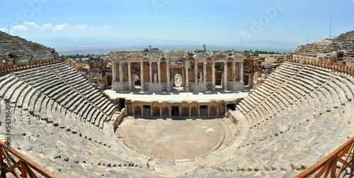 hierapolis amphitheater photo