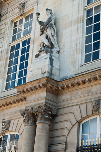 détail architecture archives nationales de Paris