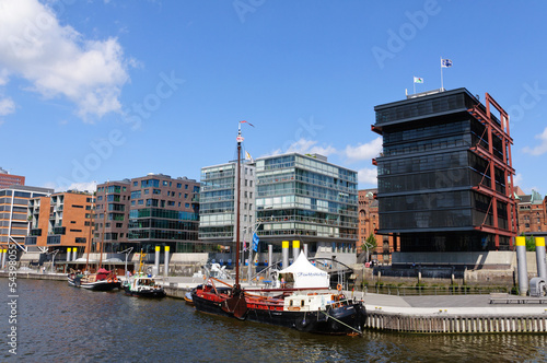 HafenCity in Hamburg, Germany