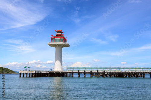 Chinese style lighthouse