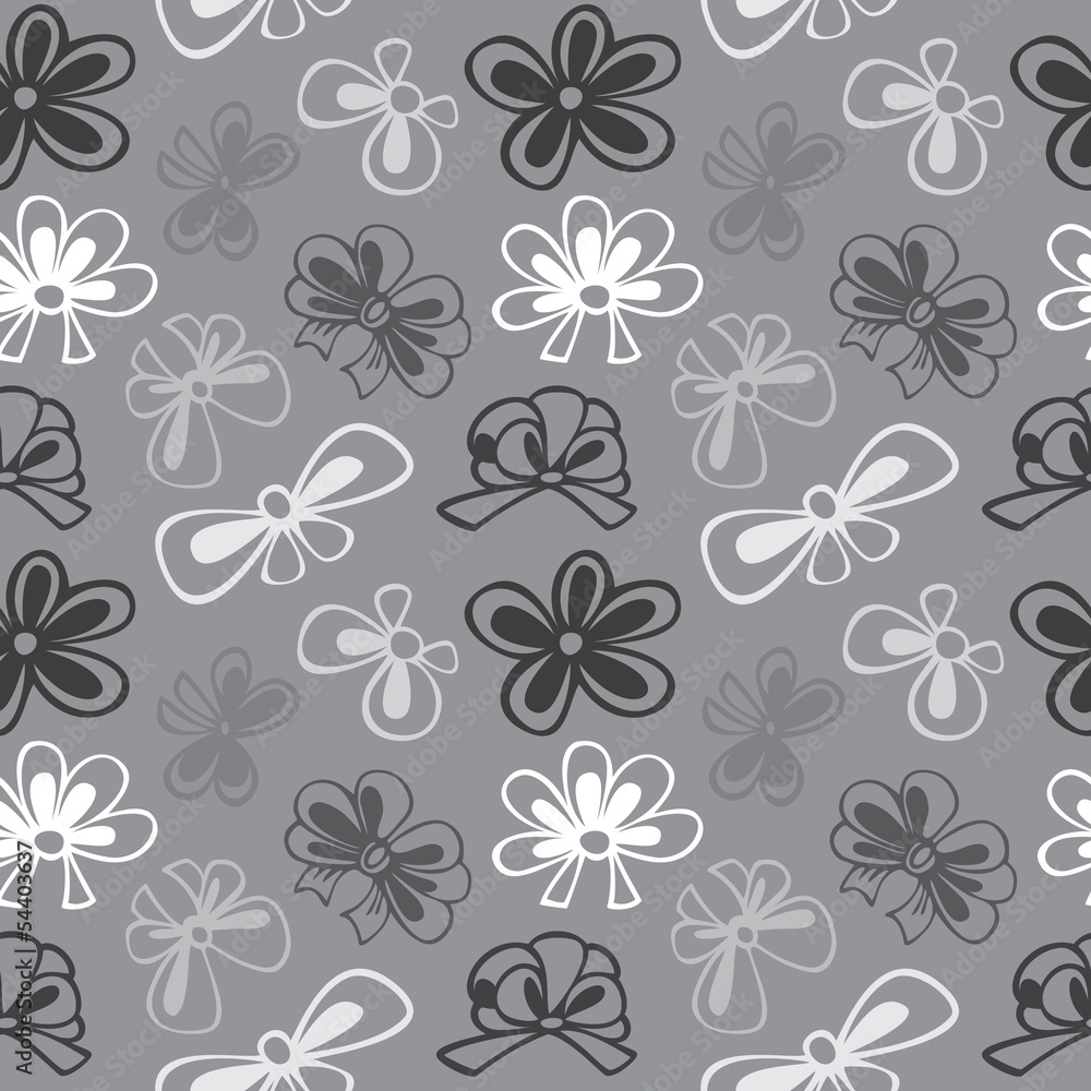 seamless pattern with gift bow seamless pattern with gift bow