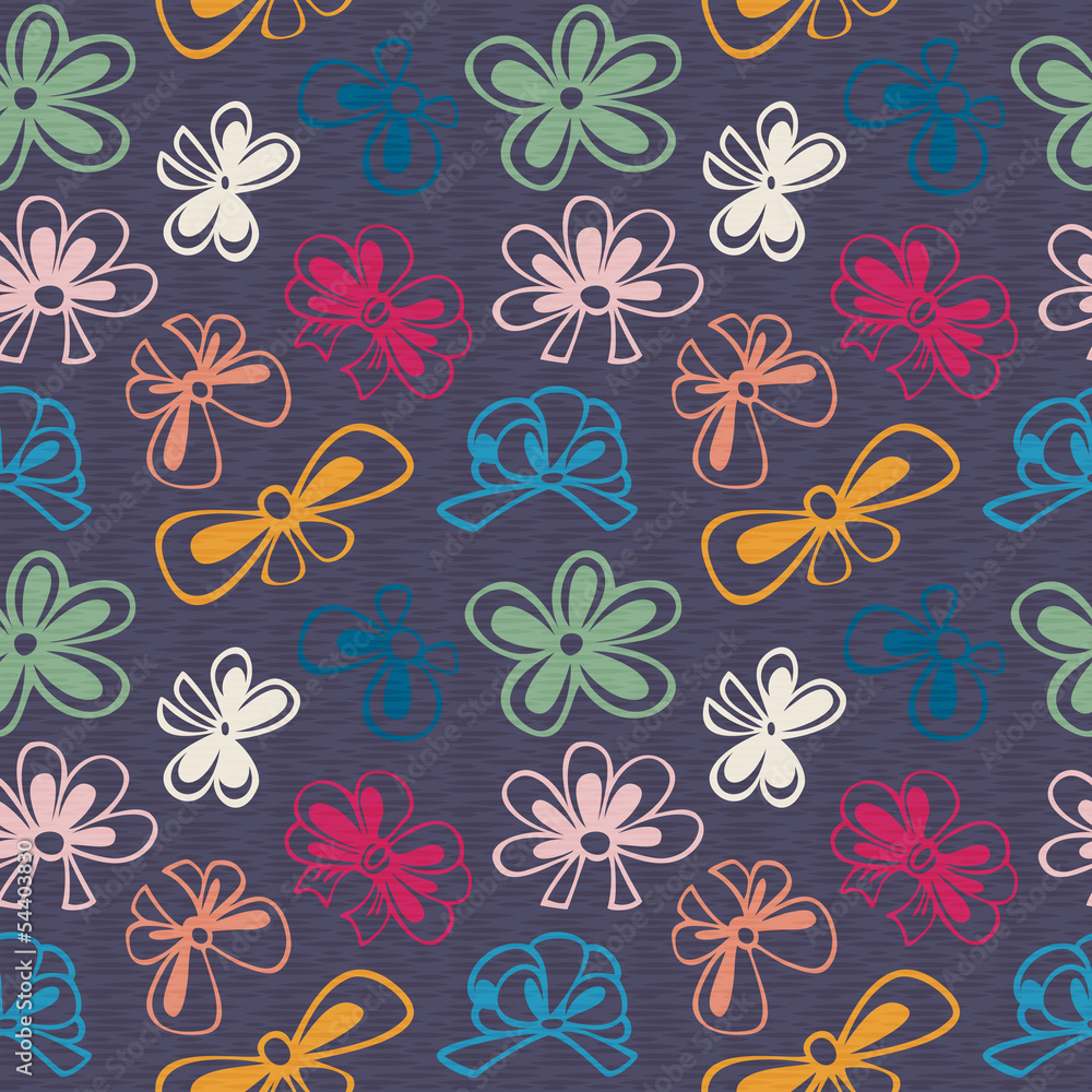 seamless pattern with gift bow seamless pattern with gift bow