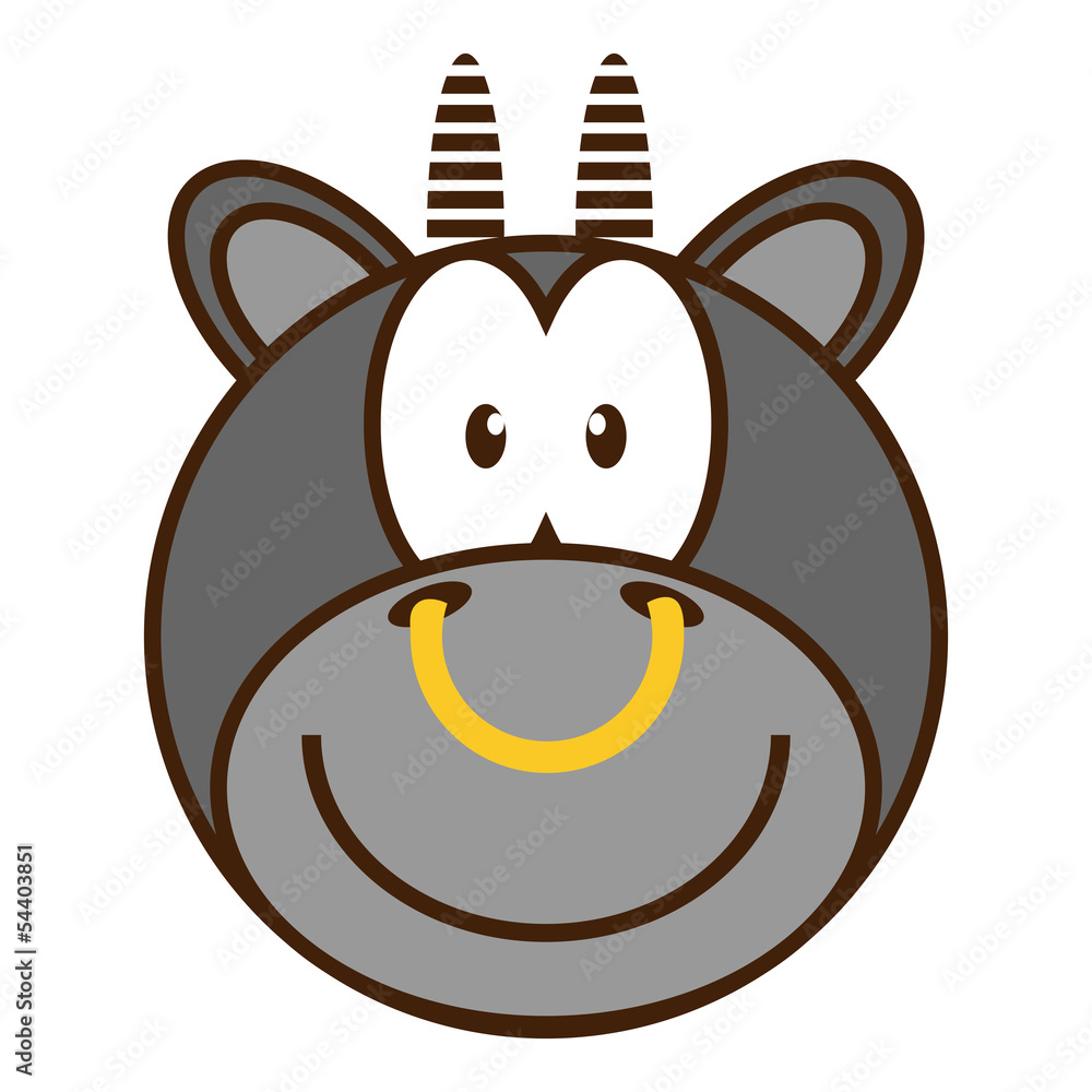 cartoon bull with a nose ring Stock Vector | Adobe Stock cartoon bull with a nose ring Stock Vector | Adobe Stock
