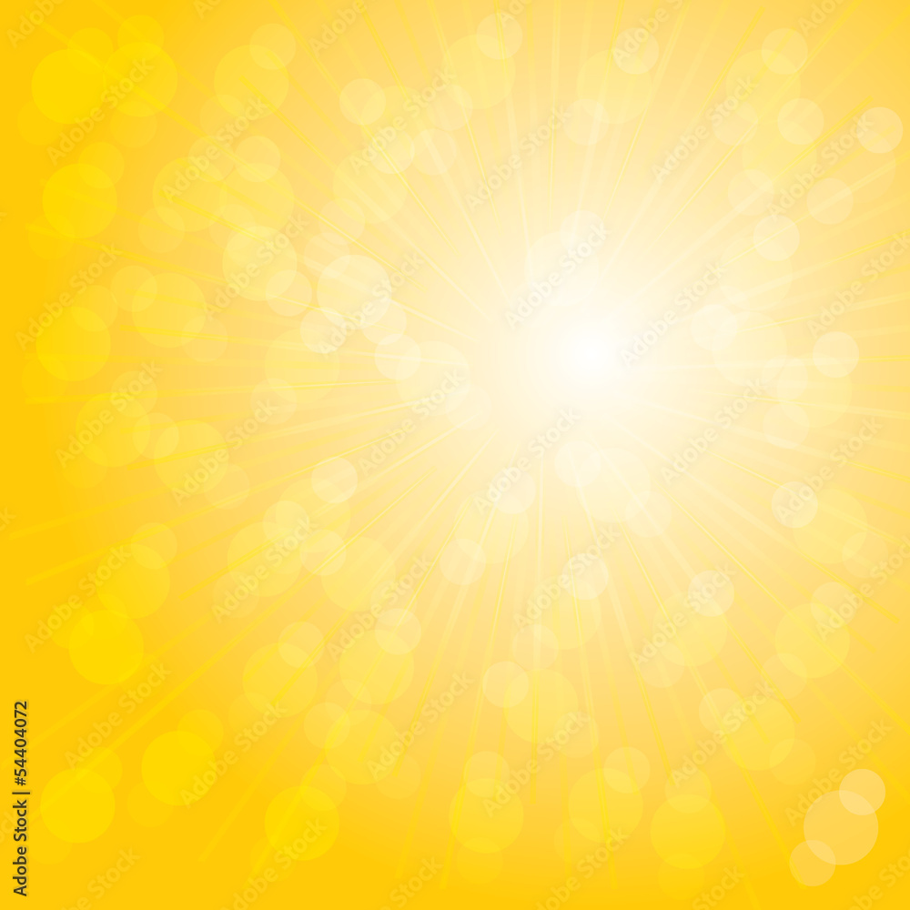 Orange sunburst summer. Orange sunburst summer.