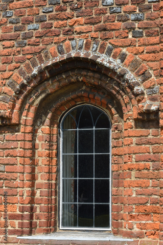 Brick Tudor window