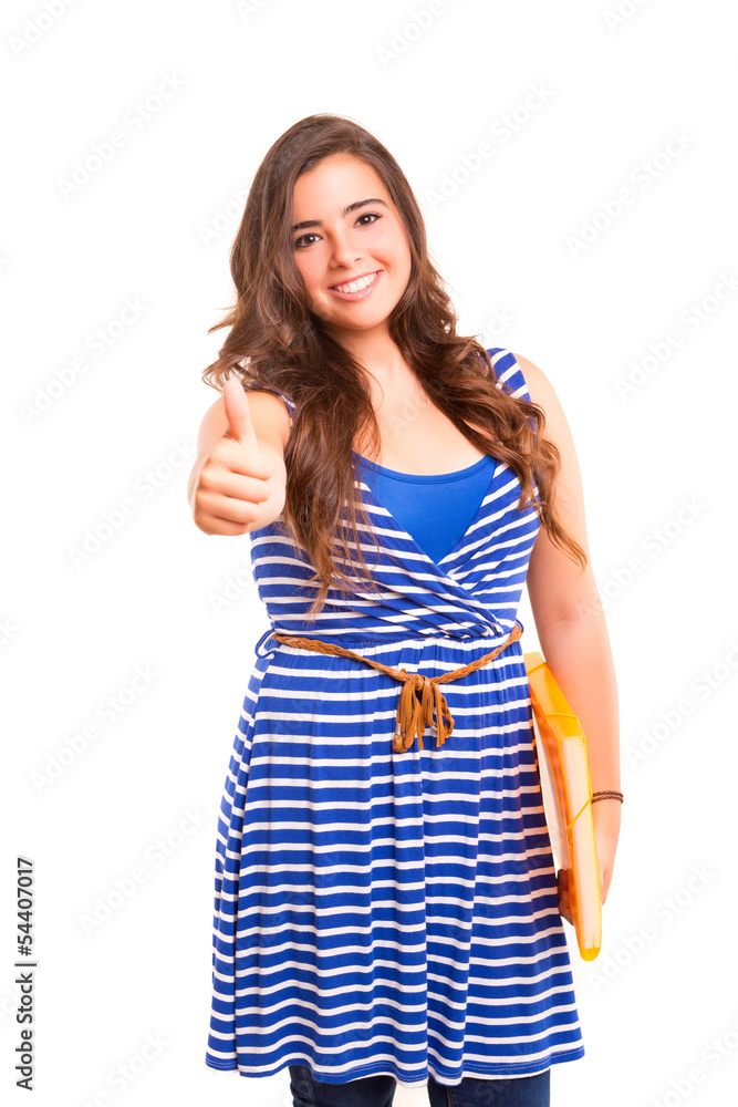 Happy student Happy student