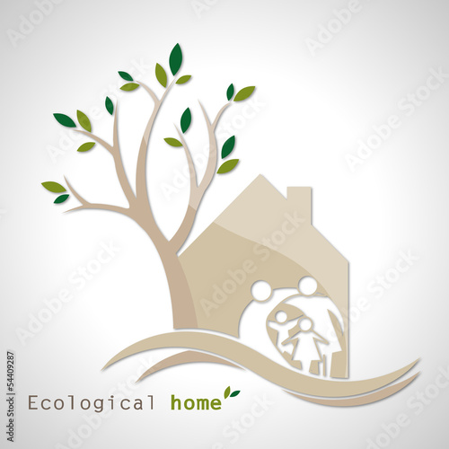 Ecological house_family