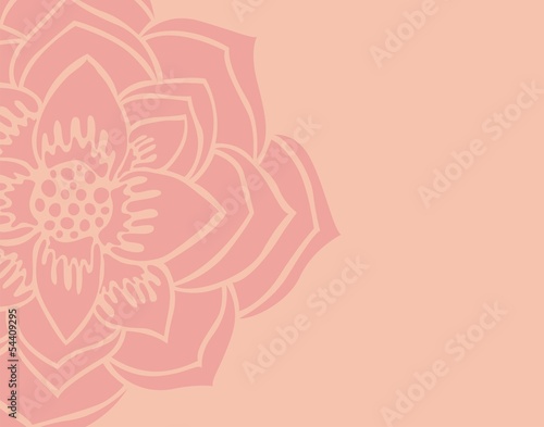 water lily , wedding card design, India