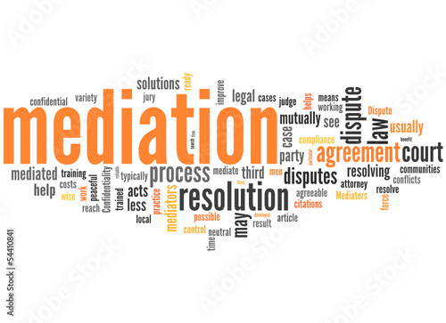 Mediation (mediator, moderation, negotication)