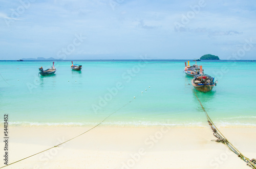 Boat on the sea in thailand © atibodyphoto