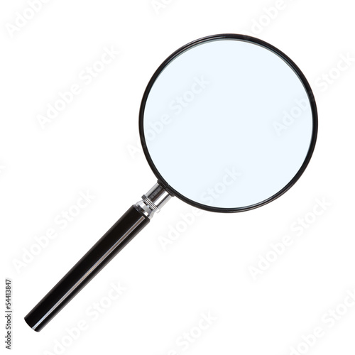 Magnifying glass photo