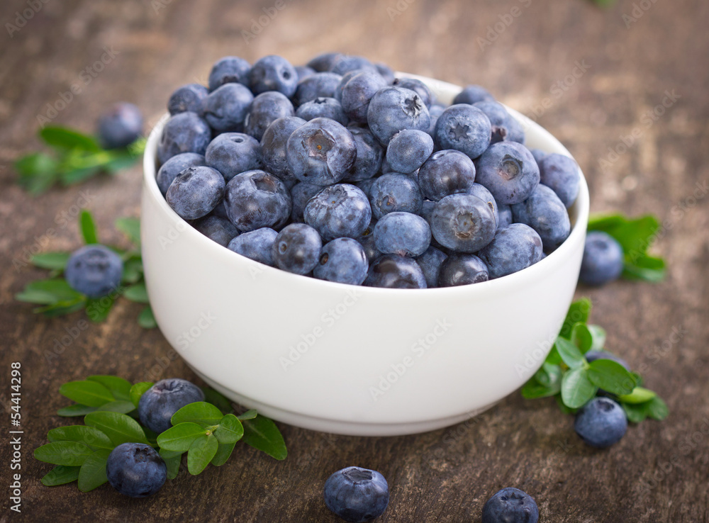 Blueberries in the bowl Blueberries in the bowl
