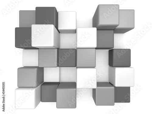 Abstract 3D Cubes