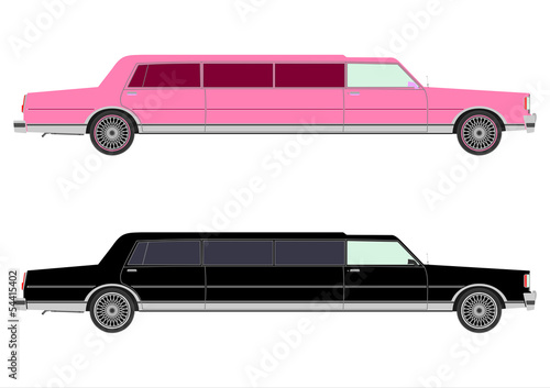 Extra long limousine set