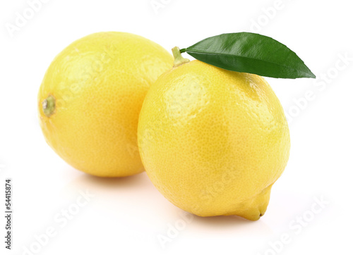 Two juicy lemons
