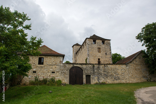Old castle in France