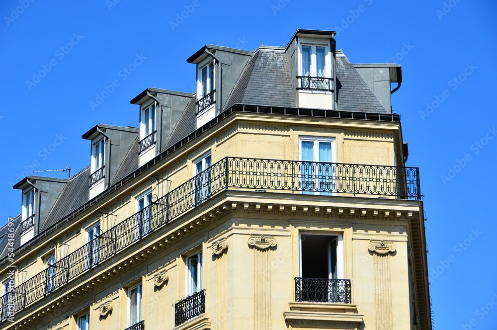 Fototapeta premium immobilier parisien