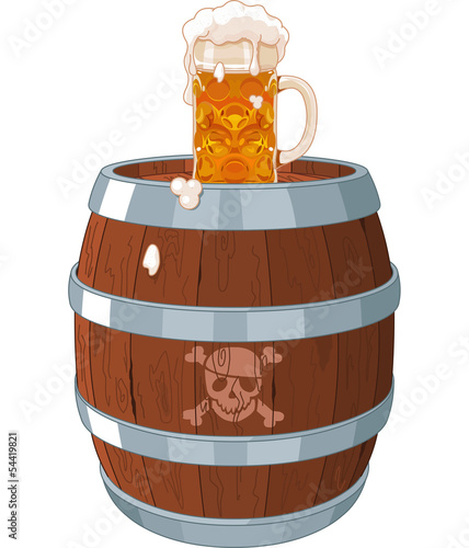 Pirate barrel
