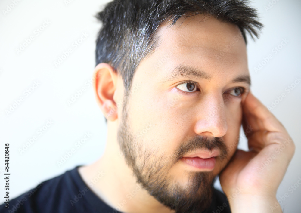 Obraz premium young man thinking