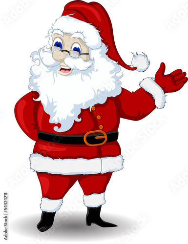 santa claus cartoon for you design