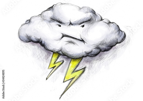 Photos Gewitterwolke mit schlechter Laune