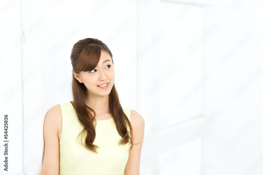 Beautiful young businesswoman Beautiful young businesswoman