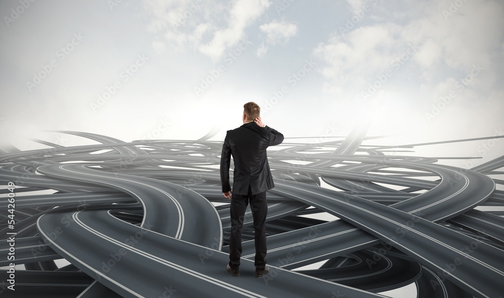 © alphaspirit - Choices of a businessman © alphaspirit - Choices of a businessman