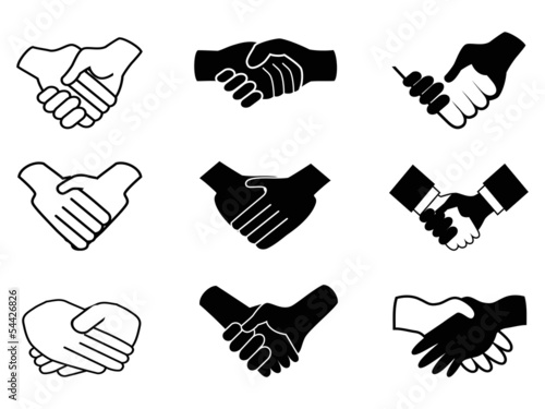 handshake icons