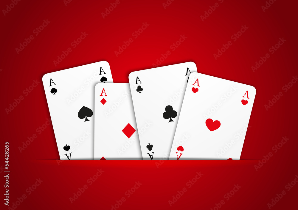 Obraz premium Cards background