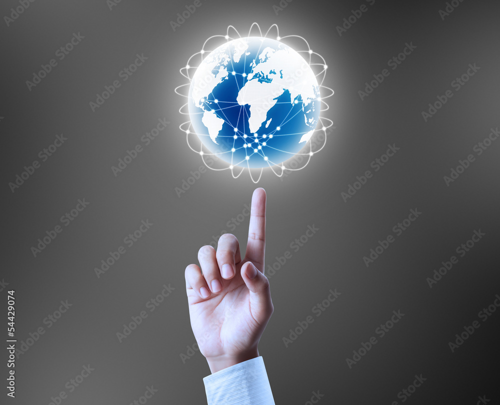 holding our planet earth glowing holding our planet earth glowing
