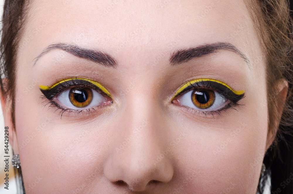 Obraz premium oriental make-up