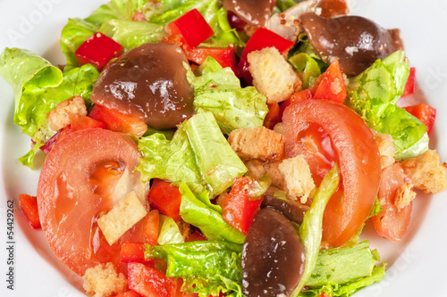 Mushrooms salad