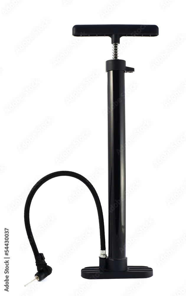 Black bicycle air pump Black bicycle air pump