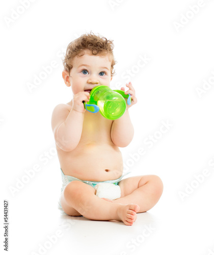 kid child drinking from bottle