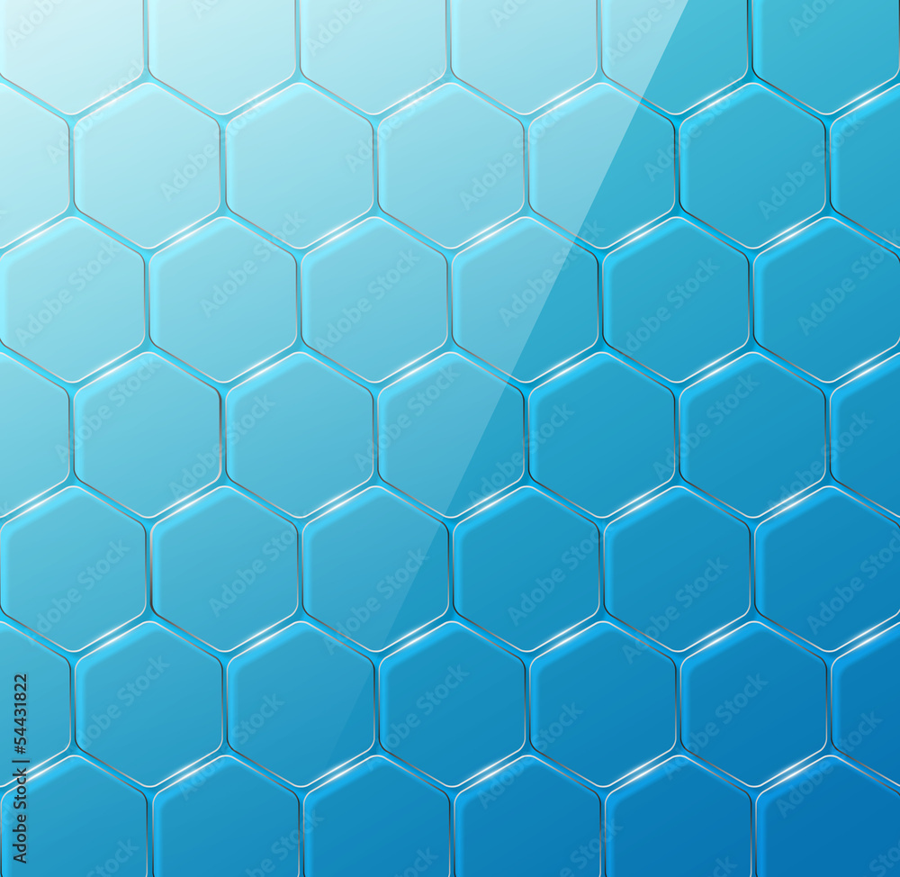 Glass vector geometric background Glass vector geometric background