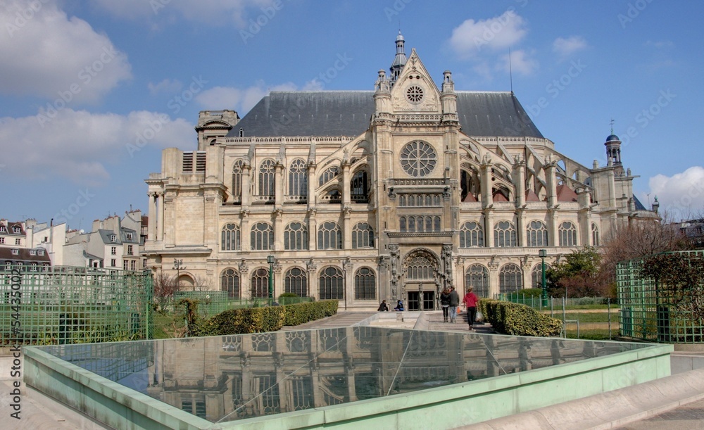 Obraz premium eglise saint eustache à paris