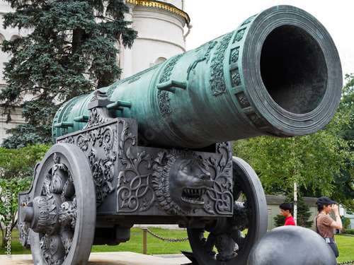 Tsar Cannon in Moscow Kremlin