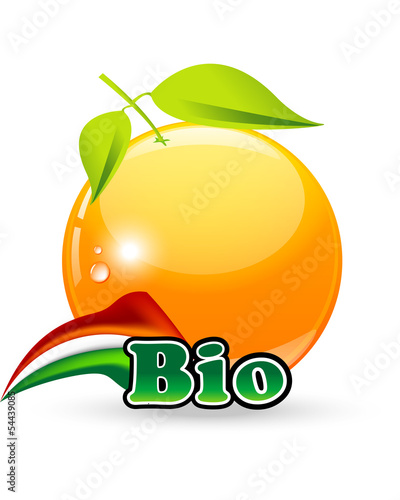 Orange, organic Italian product