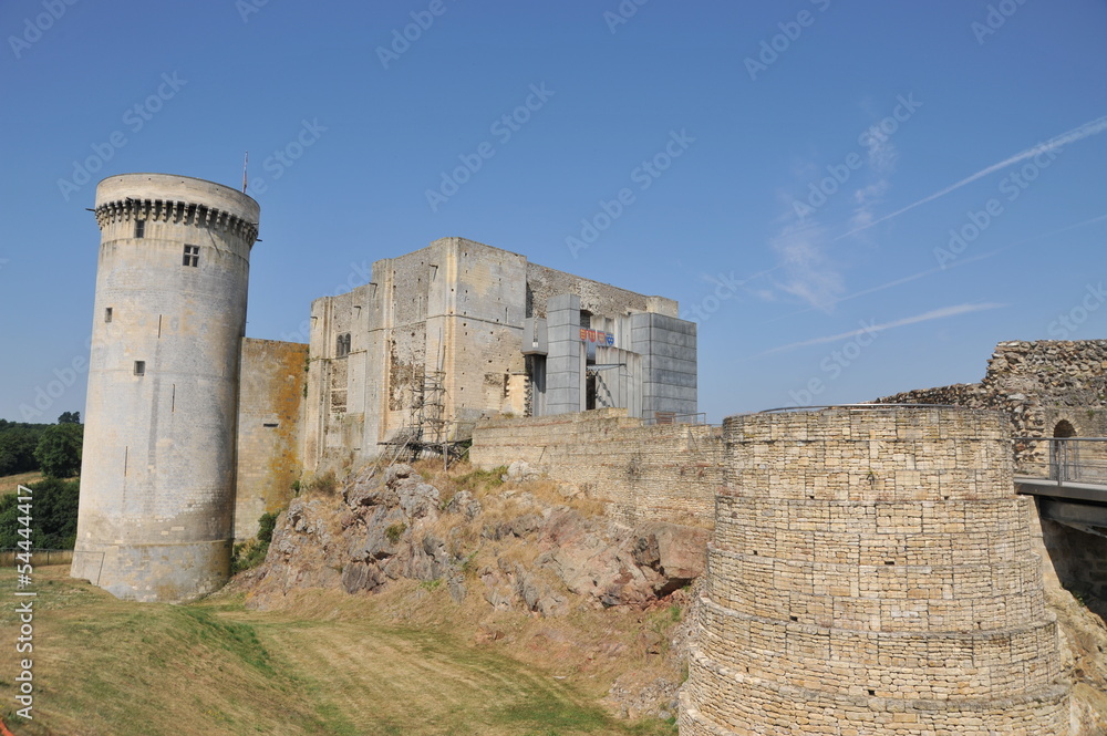 Les donjons, château de Falaise 5